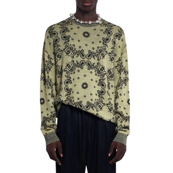NANUSHKA YOSSI MERINO-JACQUARD SWEATER MULTICOLOR