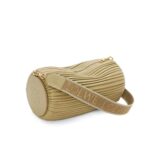 LOEWE LARGE BRACELET CLUTCH BAG IN PLEATED NAPPA
