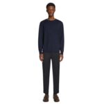 DRIES VAN NOTEN TAPERED CUFFED PANTS