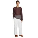 DRIES VAN NOTEN FITTED SILK SHIRT