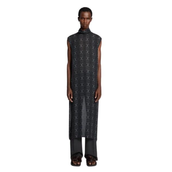 DRIES VAN NOTEN LONG SHEER SHIRT