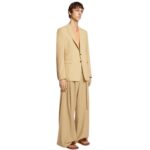 DRIES VAN NOTEN WIDE PLEATED PANTS
