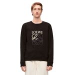 LOEWE ANAGRAM REGULAR FIT SWEATSHIRT IN COTTON