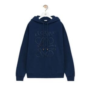 LOEWE RELAXED FIT HOODIE IN COTTON