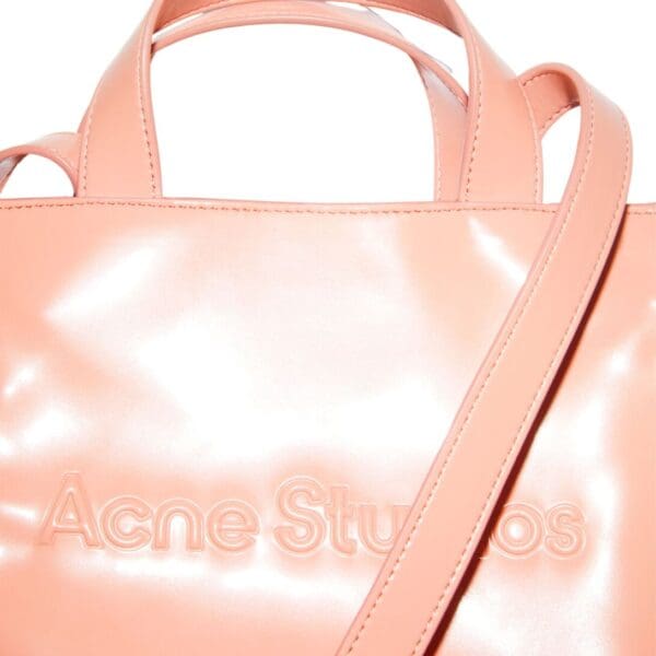 ACNE STUDIOS LOGO MINI SHOULDER TOTE BAG