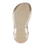 GIVENCHY MARSMALLOW WEDGE SANDALS IN LAMINATED RUBBER