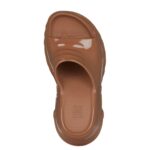 GIVENCHY MARSHMALLOW WEDGE SANDALS IN RUBBER