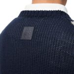 LOEWE CARDIGAN IN COTTON AND WOOL