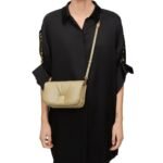 LOEWE GOYA PUFFER MINI BAG IN SHINY LAMBSKIN