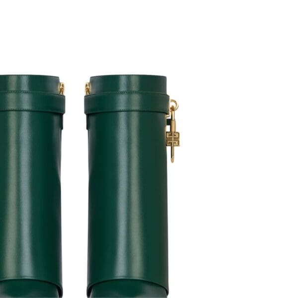GIVENCHY SHARK LOCK ANKLE BOOTS IN LEATHER
