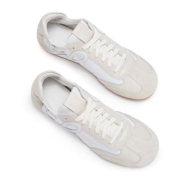 LOEWE BALLET RUNNER IN NYLON AND LEATHER