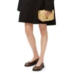 LOEWE GOYA PUFFER MINI BAG IN SHINY LAMBSKIN