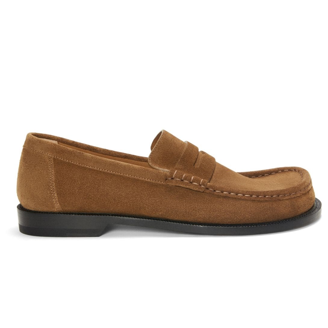 LOEWE CAMPO LOAFER IN SUEDE CALFSKIN