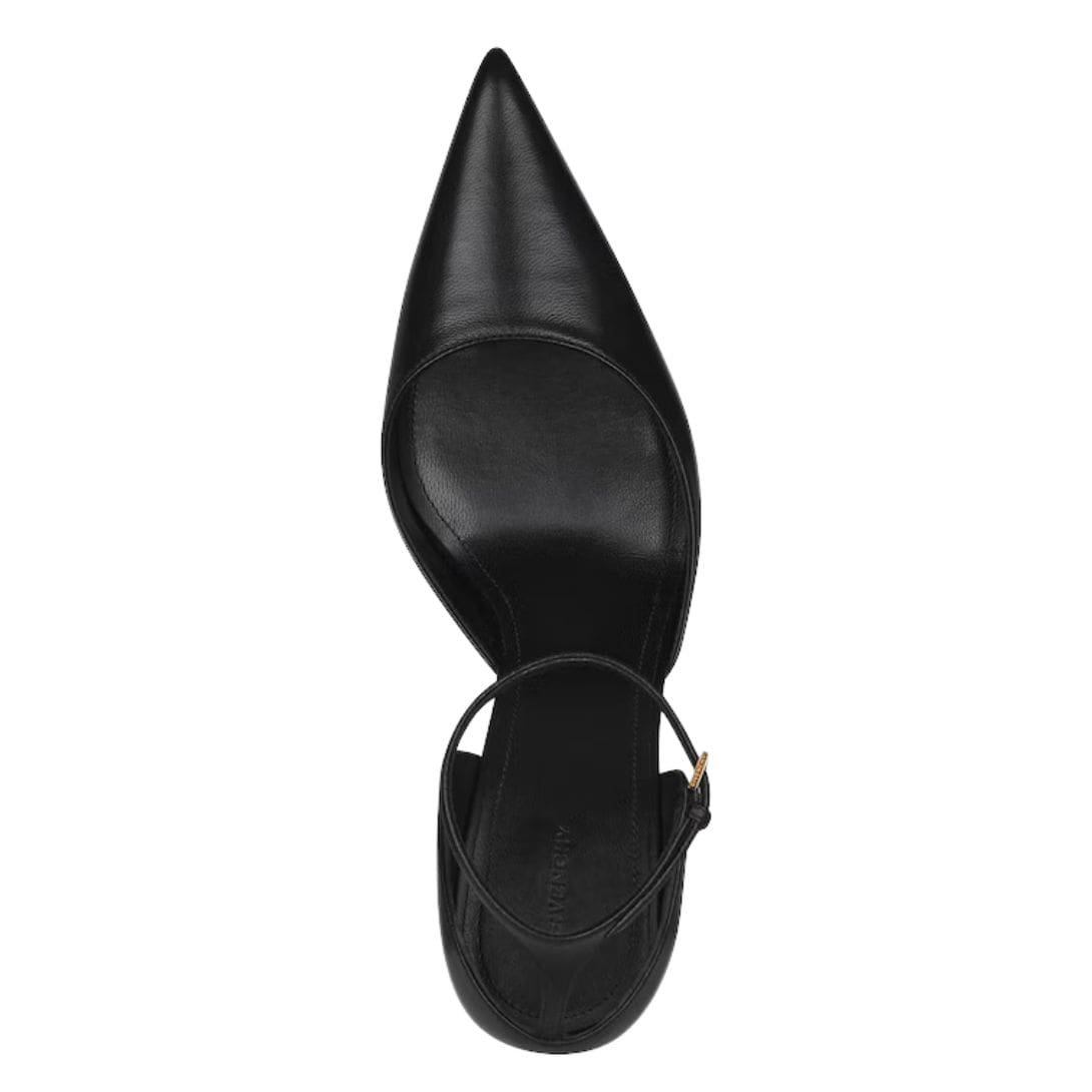 GIVENCHY SHOW PUMPS IN LEATHER WITH STOCKING
