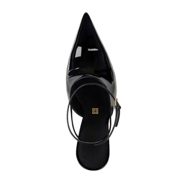GIVENCHY SHOW SLINGBACKS IN PATENTS LEATHER