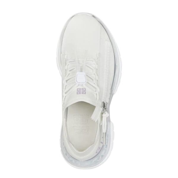 GIVENCHY SPECTRE RUNNER SNEAKERS IN LEATHER WITH ZIP