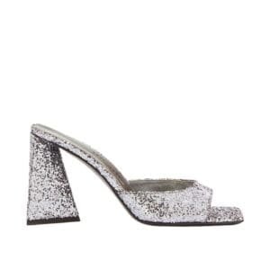 THE ATTICO ”MINI DEVON” ANTHRACITE MULE