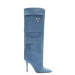 vTHE ATTICO "SIENNA" DENIM BOOT