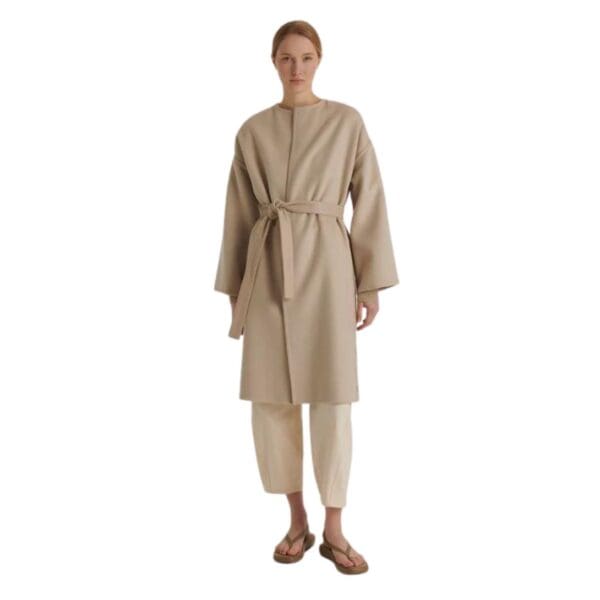 YVES SALOMON DOUBLE-SIDED CASHMERE OVERSIZED COAT