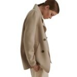 YVES SALOMON DOUBLE-SIDED CASHMERE JACKET