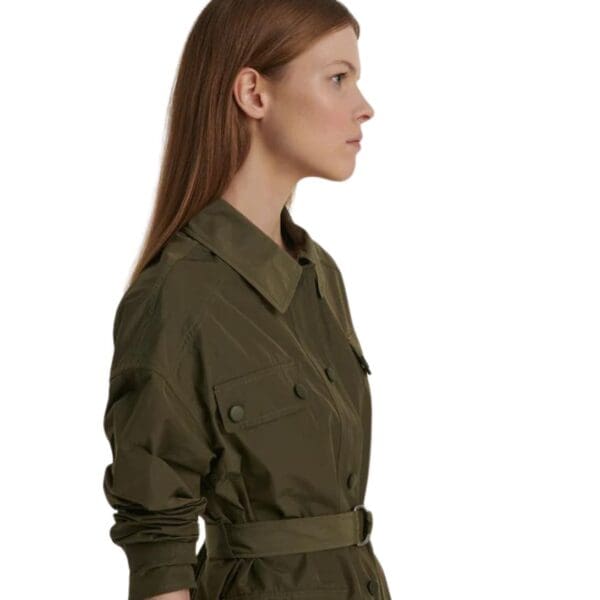 YVES SALOMON TECHNICAL FABRIC SAFARI JACKET