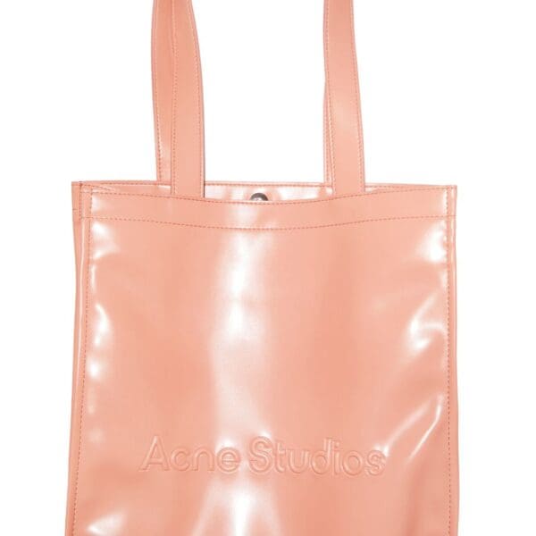 ACNE STUDIOS LOGO SHOULDER TOTE BAG
