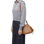 LOEWE COMPACT HAMMOCK BAG IN CALFSKIN