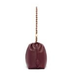 LOEWE MINI FLAMENCO PURSE BAG IN SOFT LAMBSKIN