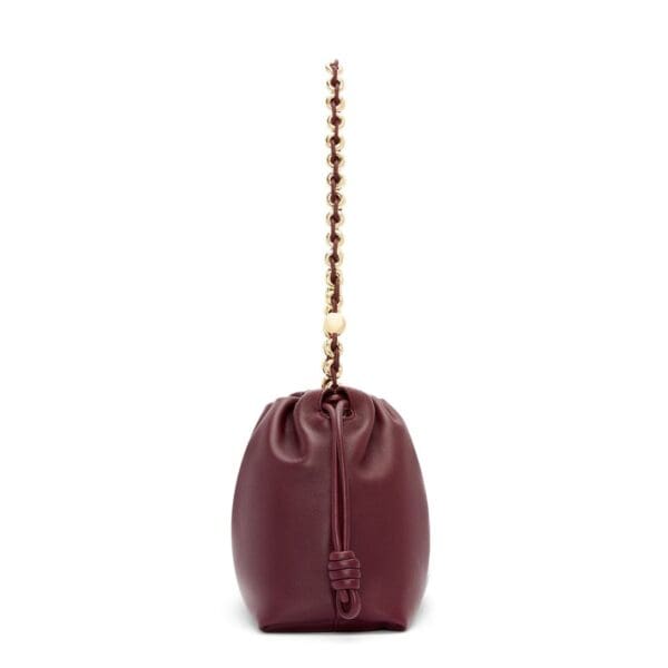 LOEWE MINI FLAMENCO PURSE BAG IN SOFT LAMBSKIN