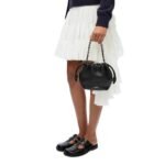 LOEWE MINI FLAMENCO PURSE BAG IN SOFT LAMBSKIN