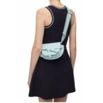 LOEWE GATE DUAL MINI BAG IN SOFT CALFSKIN AND JACQUARD