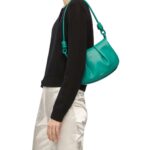 LOEWE PASEO SATCHEL BAG IN SHINY CALFSKIN