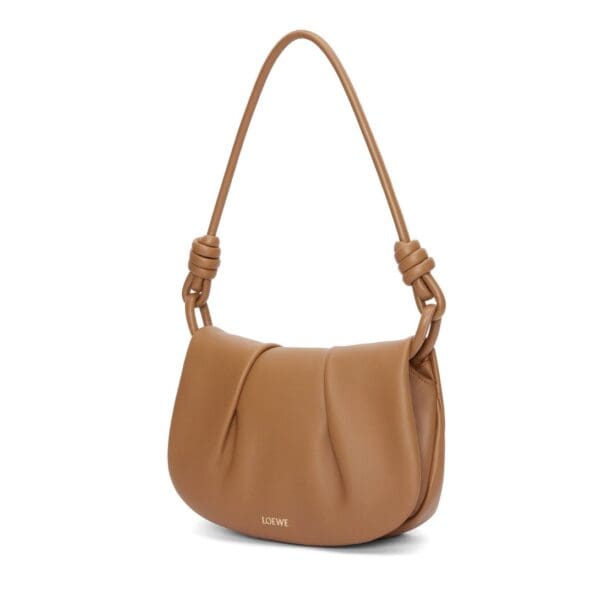 LOEWE PASEO SATCHEL BAG IN SHINY CALFSKIN