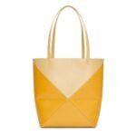 LOEWE PUZZLE FOLD TOTE BAG IN SHINY CALFSKIN