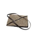 LOEWE PUZZLE FOLD TOTE BAG IN RAFFIA