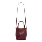 LOEWE PUZZLE FOLD TOTE MINI BAG IN SHINY CALFSKIN