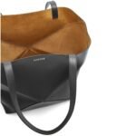 LOEWE PUZZLE FOLD TOTE XL BAG IN SHINY CALFSKIN