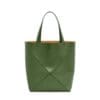 LOEWE PUZZLE FOLD TOTE XL BAG IN SHINY CALFSKIN