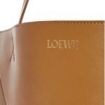LOEWE PUZZLE FOLD TOTE XXL BAG IN SHINY CALFSKIN