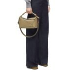LOEWE SMALL PUZZLE BAG IN SATIN CALFSKIN