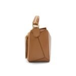 LOEWE SMALL PUZZLE BAG IN SATIN CALFSKIN