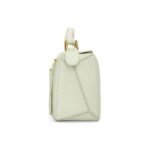 LOEWE SMALL PUZZLE BAG IN SATIN CALFSKIN