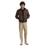 YVES SALOMON DOWN-FILLED TECHNICAL FABRIC BLOUSON