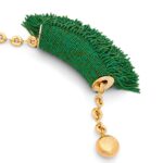 LOEWE MINI SQUEEZE BAG IN LEATHER WITH BEADS