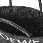 LOEWE STANDARD A4 TOTE BAG IN RAFFIA