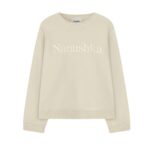 NANUSHKA MART ORGANICALLY GROWN COTTON SWEATSHIRT SHELL SYMBOL
