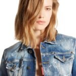 DSQUARED2 MEDIUM KINKY WASH BOYFRIEND JEANS JACKET