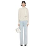 GIVENCHY BLOUSE IN SILK WITH LAVALLIÈRE