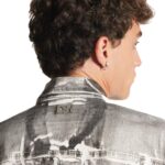 DSQUARED2 ICON WHITE COAL WASH DAN JEANS JACKET