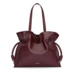 LOEWE FLAMENCO CLUTCH XL BAG IN CALFSKIN NAPPA